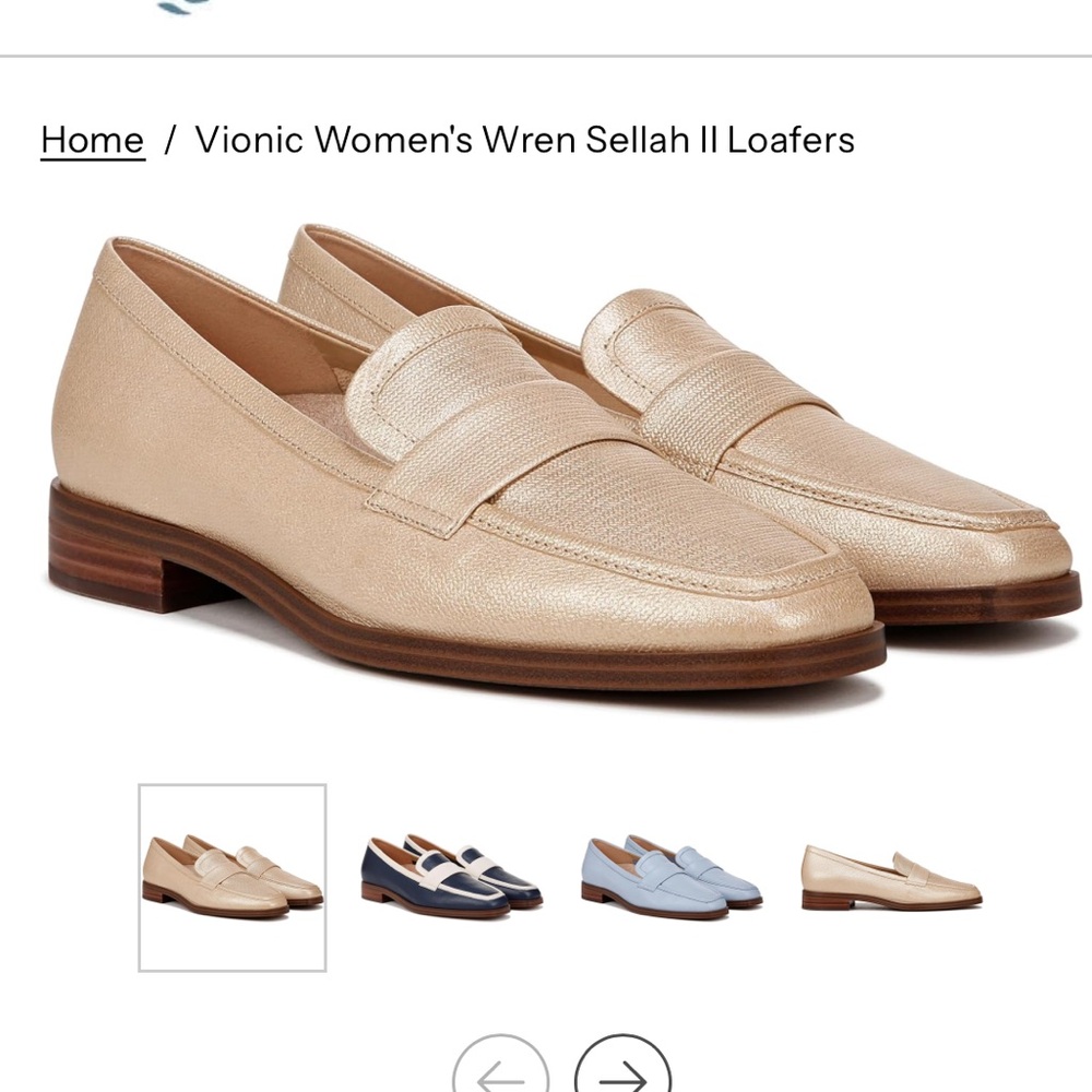 Vionic Women's Wren Sellah II Loafers Size 9.5